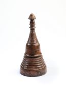 A LACQUERED WOOD MODEL STUPA, THAILAND, 18TH/19TH CENTURY