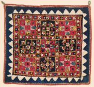 A CLOTH WALL HANGING (CHAKLA), GUJARAT, WESTERN INDIA, CIRCA 1900