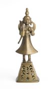 A BRONZE FIGURE OF LAKSHMI, BENGAL, EASTERN INDIA, 19TH CENTURY