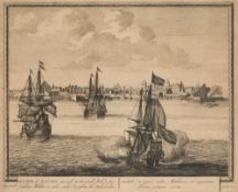 SCHENK, PETER, THE DUTCH CAPTURE OF KOCHIN , NETHERLANDS, DATED 1702