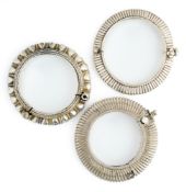 THREE SILVER BRACELETS, INDIA, CIRCA 1900