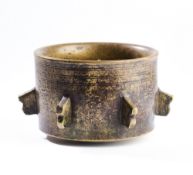 A BRONZE MORTAR, ANDALUCIA, SOUTHERN SPAIN, 13TH/14TH CENTURY
