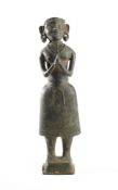 AN ORACLE FIGURE (VELICHAPPADU), KERALA, SOUTH INDIA, 19TH/20TH CENTURY