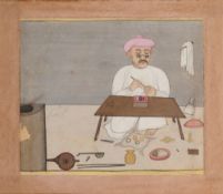 A DEPICTION OF A JEWELLER, PUNJAB, NORTH INDIA, SECOND HALF 19TH CENTURY
