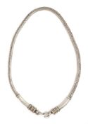 A SILVER ROPEWORK BELT, DECCAN, INDIA, 19TH CENTURY