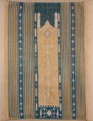 A DAMASCUS FLATWEAVE PRAYER MAT, SYRIA, LATE 19TH CENTURY