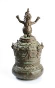 A LARGE BRONZE BELL, JAVA, 20TH CENTURY
