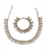 A NECKLACE AND BRACELET, INDIA, 19TH CENTURY