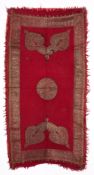 A GILT METAL THREAD BROCADE PANEL, KASHMIR, SECOND HALF 19TH CENTURY