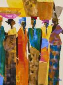 LARRY OTOO (GHANAIAN B.1956)
