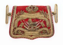 AN OFFICER’S POUCH OF THE 15TH HUSSARS