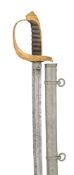 AN UNUSUAL OFFICER’S SWORD, BY REEVES, MAKER, TOLEDO WORKS, BIRMINGHAM, LATE 19TH CENTURY