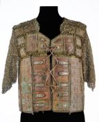 AN UNUSUAL INDIAN MAIL AND PLATE SHIRT, 19TH CENTURY, PROBABLY SIND