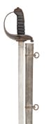 AN OFFICER’S SWORD OF THE WARWICKSHIRE RIFLE VOLUNTEERS, MID-19TH CENTURY