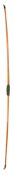TWENTY-FOUR AYRES LONGBOWS, 18-48#, 19TH/20TH CENTURY