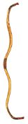 AN INDIAN LACQUERED COMPOSITE BOW, 18TH/19TH CENTURY, PROBABLY SIND