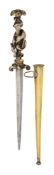 A ROMANTIC DAGGER, 19TH CENTURY