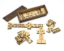 A SET OF DOMINOES, LATE 19TH/EARLY 20TH CENTURY