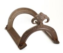 A NORTH INDIAN SADDLE (ZIN), 18TH/19TH CENTURY, PROBABLY RAJASTHAN