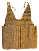 A RARE NEW GUINEA (DANI) CUIRASS, 19TH /20TH CENTURY