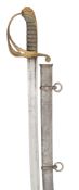 A RARE 1822 PATTERN BRITISH OFFICER’S SWORD OF THE SPANISH AUXILIARY LEGION,