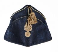 A RARE FRENCH NAPOLEONIC GENDARMERIE FORAGE CAP (BONNET DE POLICE), EARLY 19TH CENTURY