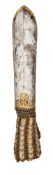AN INDIAN ARM GUARD (DASTANA) FOR THE RIGHT ARM, PROBABLY 18TH CENTURY