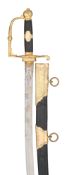 A FRENCH LIGHT INFANTRY OFFICER’S SWORD OF THE 4EME REGIMENT DE CHASSEURS, CIRCA 1800