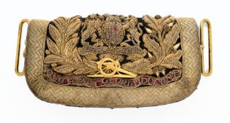 AN OFFICER’S POUCH OF THE ROYAL ARTILLERY