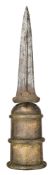 AN INDIAN ELEPHANT DAGGER, 19TH CENTURY, THE BLADE PROBABLY EARLIER