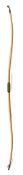 FIFTEEN CHILDREN'S BOWS INCLUDING A RARE EARLY 19TH CENTURY GOMEZ BOW, AND FOUR LONGBOWS