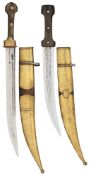 TWO CAUCASIAN QAMAS, 19TH CENTURY