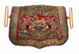 AN OFFICER’S POUCH OF THE 15TH HUSSARS