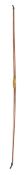 EIGHTEEN FELTHAM LONGBOWS, 22-50#, 19TH CENTURY