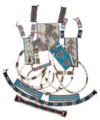 A COLLECTION OF SOUTH AFRICAN BEADWORK, POSSIBLY XHOSA
