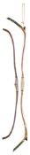 A CHINESE FOLDING BOW AND A FURTHER CHINESE BOW, QING DYNASTY
