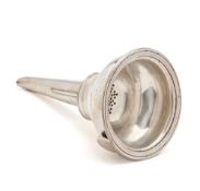 A VICTORIAN SILVER WINE FUNNEL, EDWARD BARNARD & SONS, LONDON, 1842