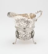 A VICTORIAN SILVER MILK JUG, THOMAS HAYES, BIRMINGHAM, 1897