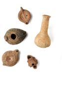 A GROUP OF ROMAN POTTERY VESSELS