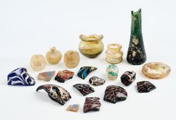 A COLLECTION OF ANCIENT AND ISLAMIC GLASS FRAGMENTS, 2ND-14TH CENTURIES A.D.