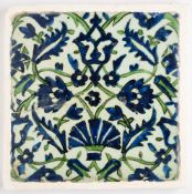 A DAMASCUS TILE, OTTOMAN SYRIA, 18TH CENTURY
