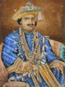A PORTRAIT OF MAHARAJAH UDIT NARAYAN SINGH (R.1795-1835), BENARES, INDIA, 19TH CENTURY