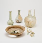A COLLECTION OF ROMAN GLASS FRAGMENTS, 1ST-2ND CENTURY A.D.