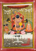 A SRINATHJI PAINTING, NATHDWARA, CIRCA 1900