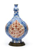 A SAMSON VASE IN KIRMAN STYLE, PARIS, CIRCA 1880-1900