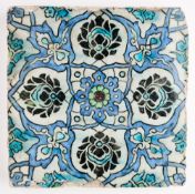 A DAMASCUS TILE, OTTOMAN SYRIA, 17TH CENTURY