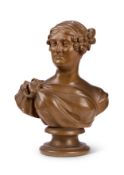 LUCIUS GAHAGAN (1773-1855): BUST OF A LADY, CIRCA 1825