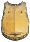 A CONTINENTAL CARABINIER’S BREASTPLATE, MID-19TH CENTURY, PROBABLY FRENCH