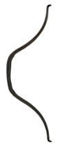AN INDIAN RECURVED BOW, 19TH CENTURY OR POSSIBLY EARLIER