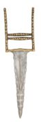 AN UNUSUAL INDIAN KATAR, 18TH/19TH CENTURY